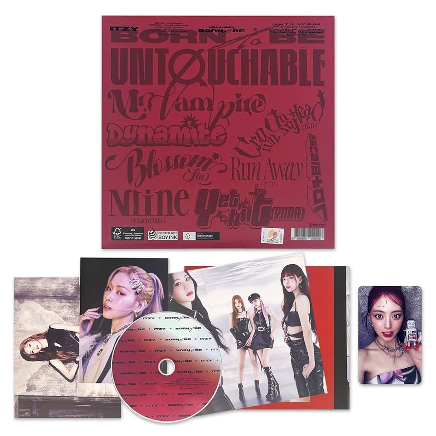 ITZY BORN TO BE Special Edition アルバム ITZY - [BORN TO BE] Special Edition Mr. VAMPIRE Version